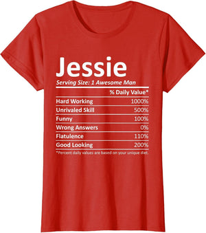 Jessie Nutrition Funny Birthday Personalized Name Gift