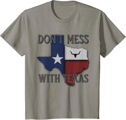 Don't Mess with Vintage Texas Longhorn Lone Star State Pride