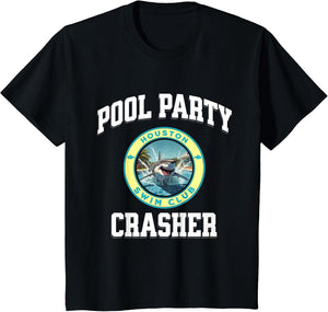 Pool Party Houston TX Shark Theme Swimming Souvenir