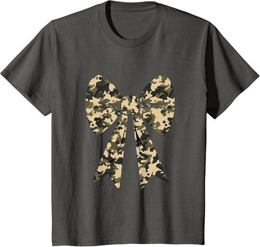Camouflage Old Camo Bow Camo Coquette Bow Hunting Women Girl