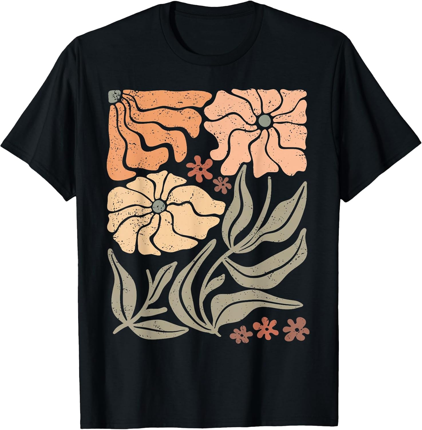 Floral Boho Daisy Retro Matisse Flower Botanical Wildflower