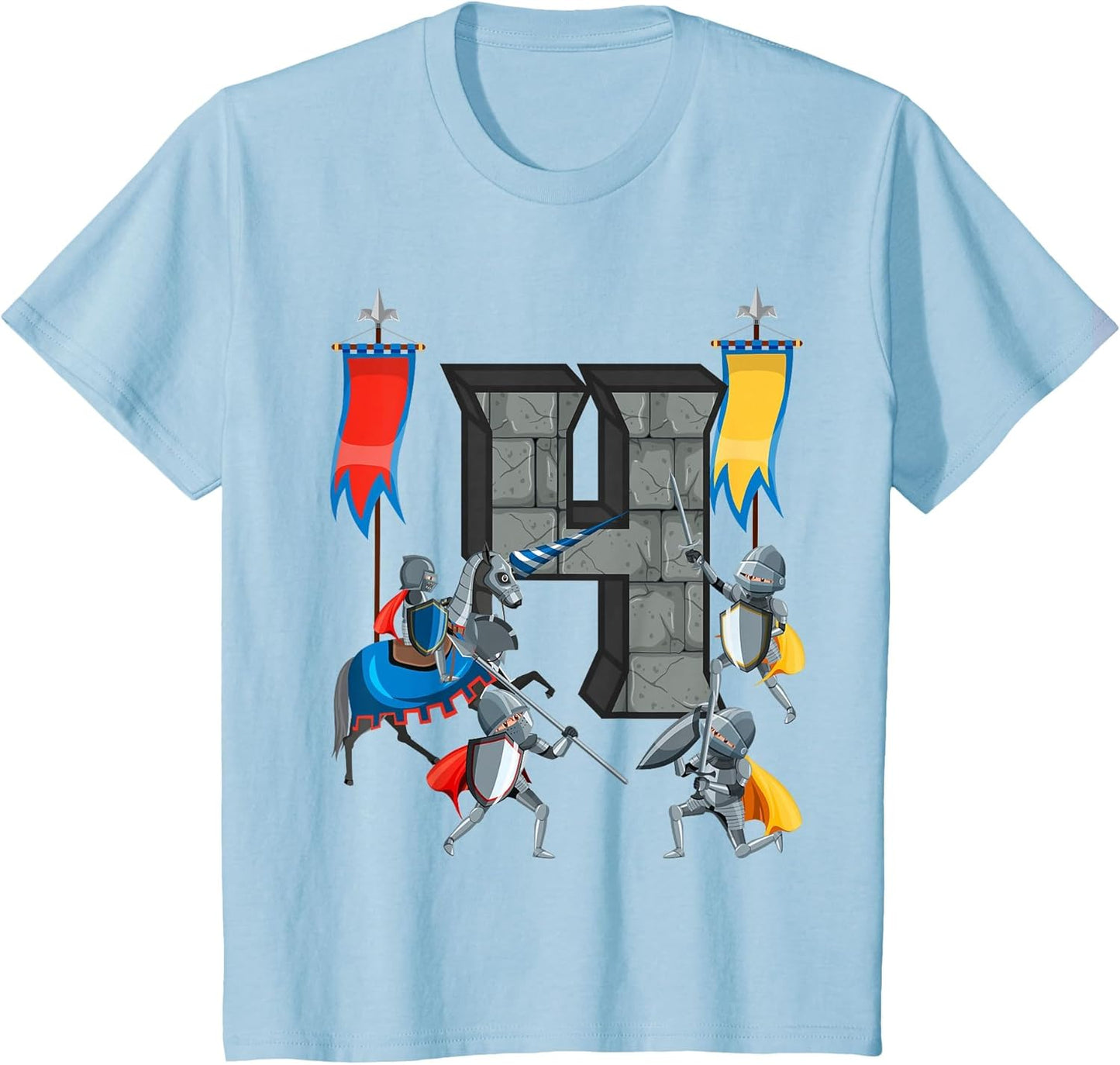 Medieval Knights Middle Ages History Castle 4th Birthday