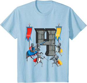 Medieval Knights Middle Ages History Castle 4th Birthday
