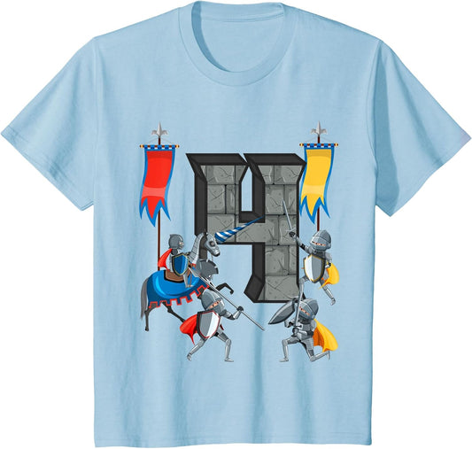 Medieval Knights Middle Ages History Castle 4th Birthday
