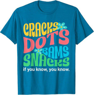 Retro Mahjong Cracks Dots Bams Snacks, Women Groovy Floral