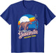 Vintage Yosemite Bear & Night Sky Retro 80's Style Graphic