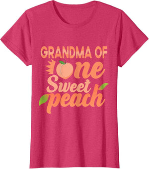 Grandma First Birthday One Sweet Peach Bday Family Matching