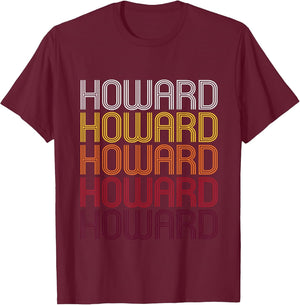 Howard Retro Wordmark Pattern - Vintage Style