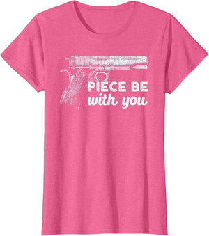 Piece Be with You 2nd Amendment Gun Lover Cool Man