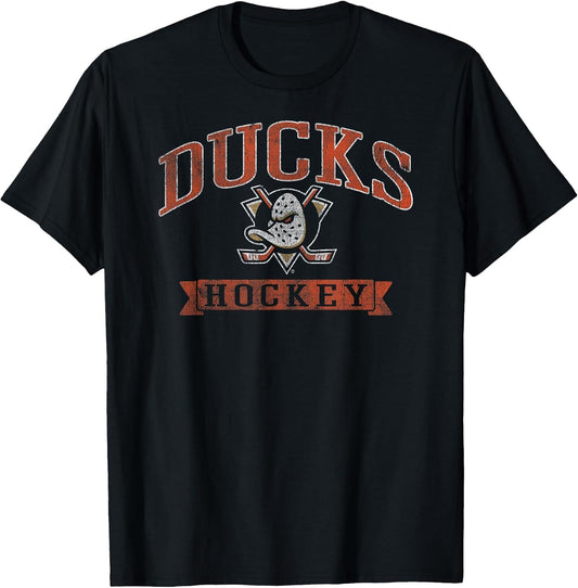 Anaheim Ducks Vintage Hockey Black NHL Officially Licensed
