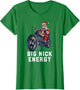 Santa Claus Big Nick Energy Motorcycle Hog Biker Rider Xmas