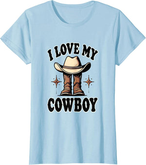 I Love My Cowboy Chic Western Romance Design Beyonce