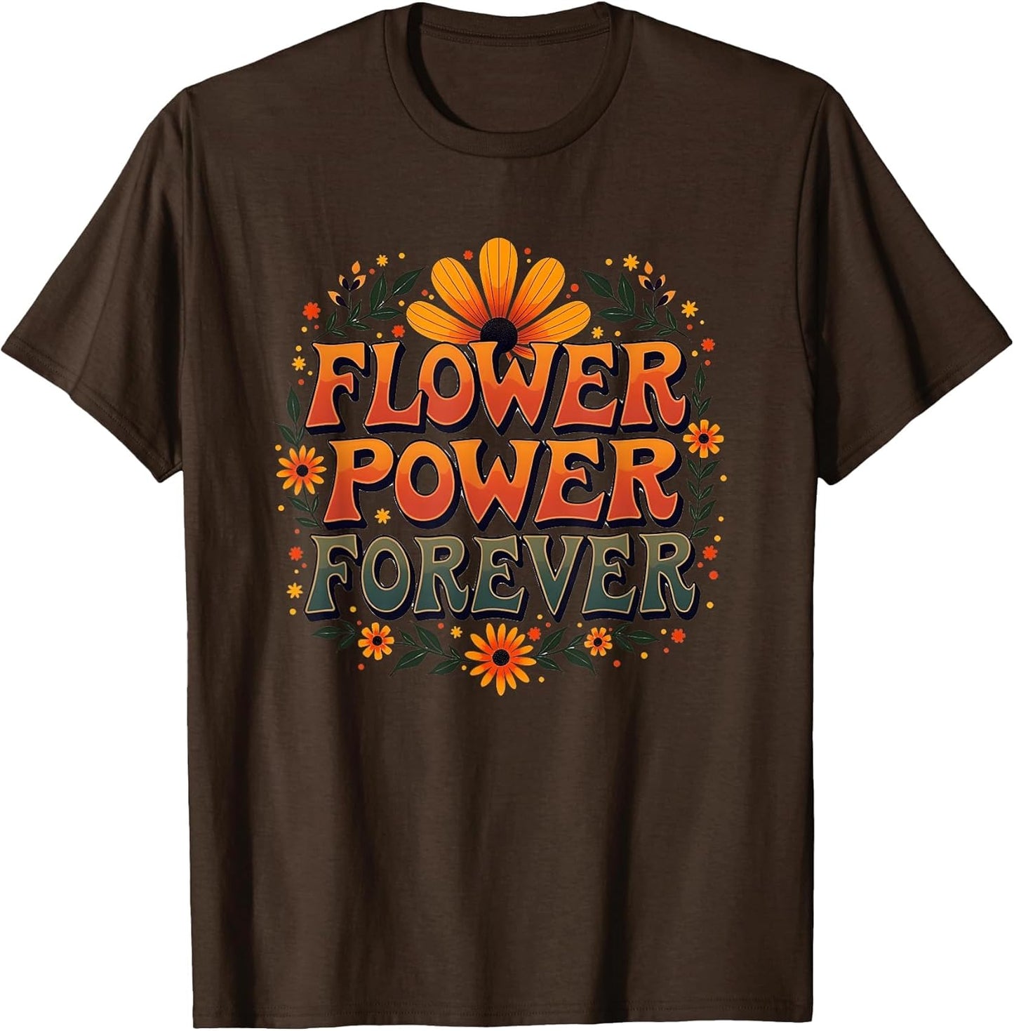 Flower Power Forever 70s Retro Groovy Design
