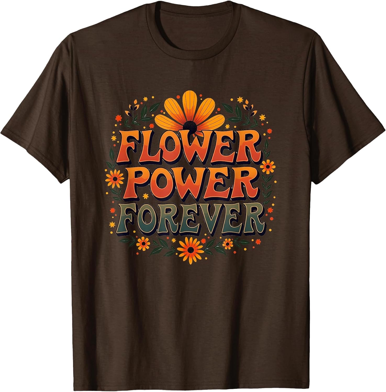 Flower Power Forever 70s Retro Groovy Design