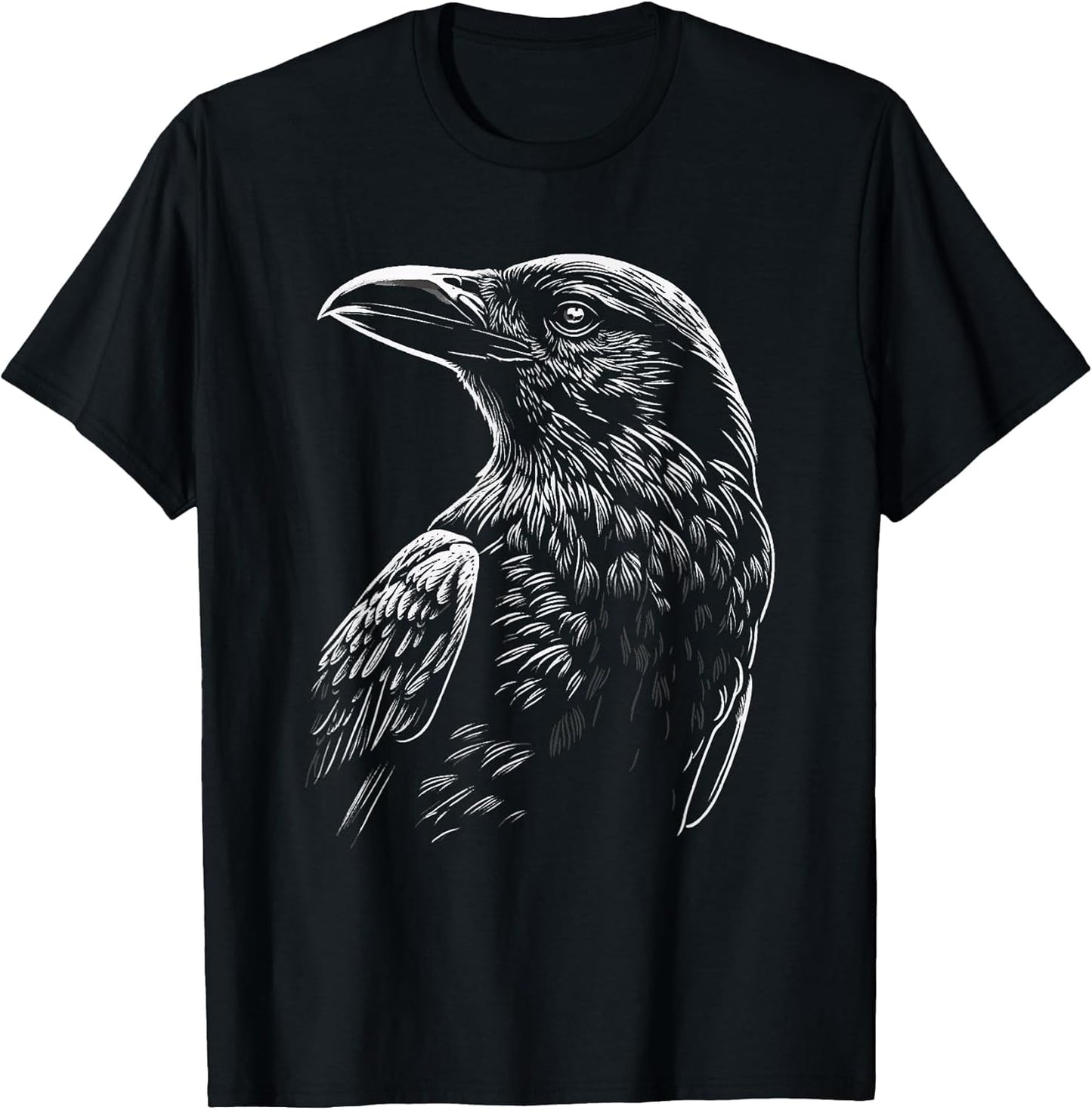 Mystical Raven Bird Occult Symbolism Nature Witch Motif