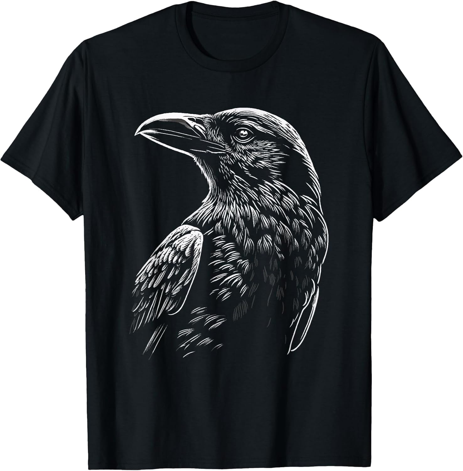 Mystical Raven Bird Occult Symbolism Nature Witch Motif
