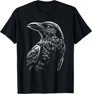 Mystical Raven Bird Occult Symbolism Nature Witch Motif