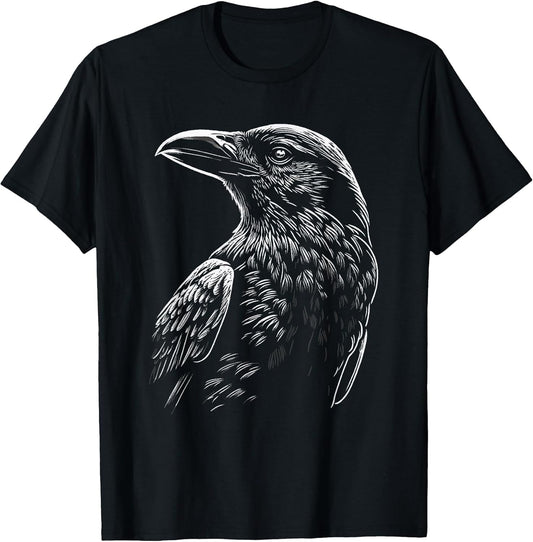 Mystical Raven Bird Occult Symbolism Nature Witch Motif