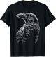 Mystical Raven Bird Occult Symbolism Nature Witch Motif