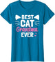 Best Cat Grandma Ever Funny Mother's Day Cat Lover