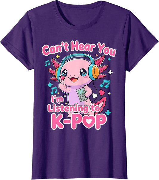 Axolotl Can't Hear You I'm Listening K-Pop
