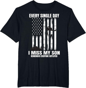 Remember Everyone Deployed Son Military Parents Mom Dad Flag