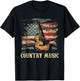 Country Music - Outlaw Western USA Patriotic Vintage Guitar