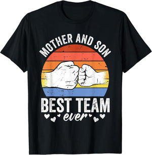 Mother & Son Best Team Ever Mom Sons Matching Mother Son