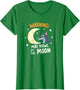Toddler Boy Halloween Wolf Howl Moon Warning Shirt