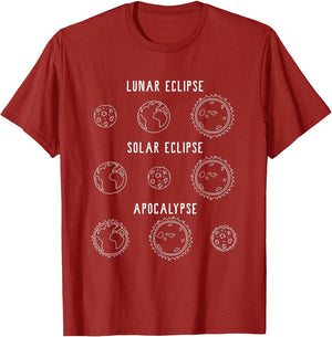 Funny Lunar Solar Eclipse Apocalypse Astronomy Nerd Science