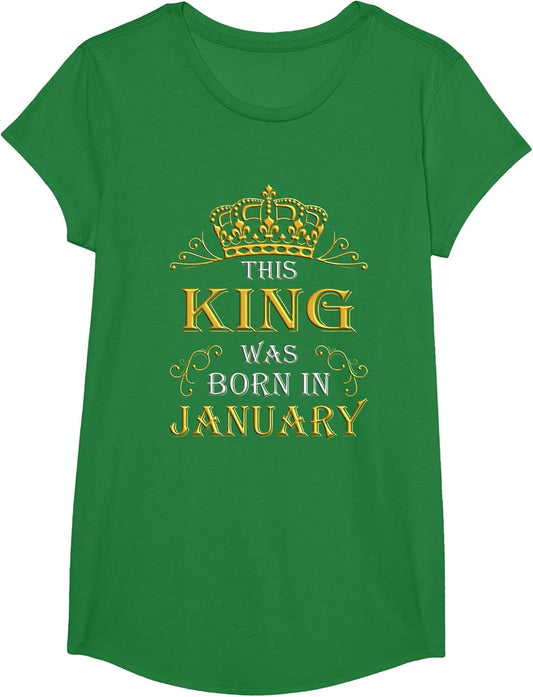This King was Born in January - January is My Birthday