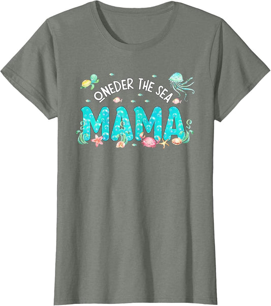 Under Sea Mama Birthday Girl Boy Matching Family Party