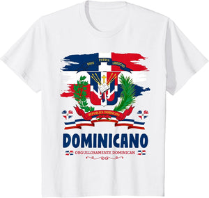 Coat of Arms Republica Dominicana for Kids & Dominican Flag
