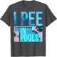 Embarrassing Pee Pools Funny Vacation Beach Lover Swimmer
