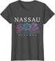 Nassau Bahamas Hibiscus Flowers Beach Surfer Souvenir