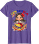 Cute Venezuela Girl Traditional Dress Colorful Art Kids