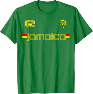 Jamaica 1962 Jersey Judah Lion Shirt Rasta Jamaican Flag