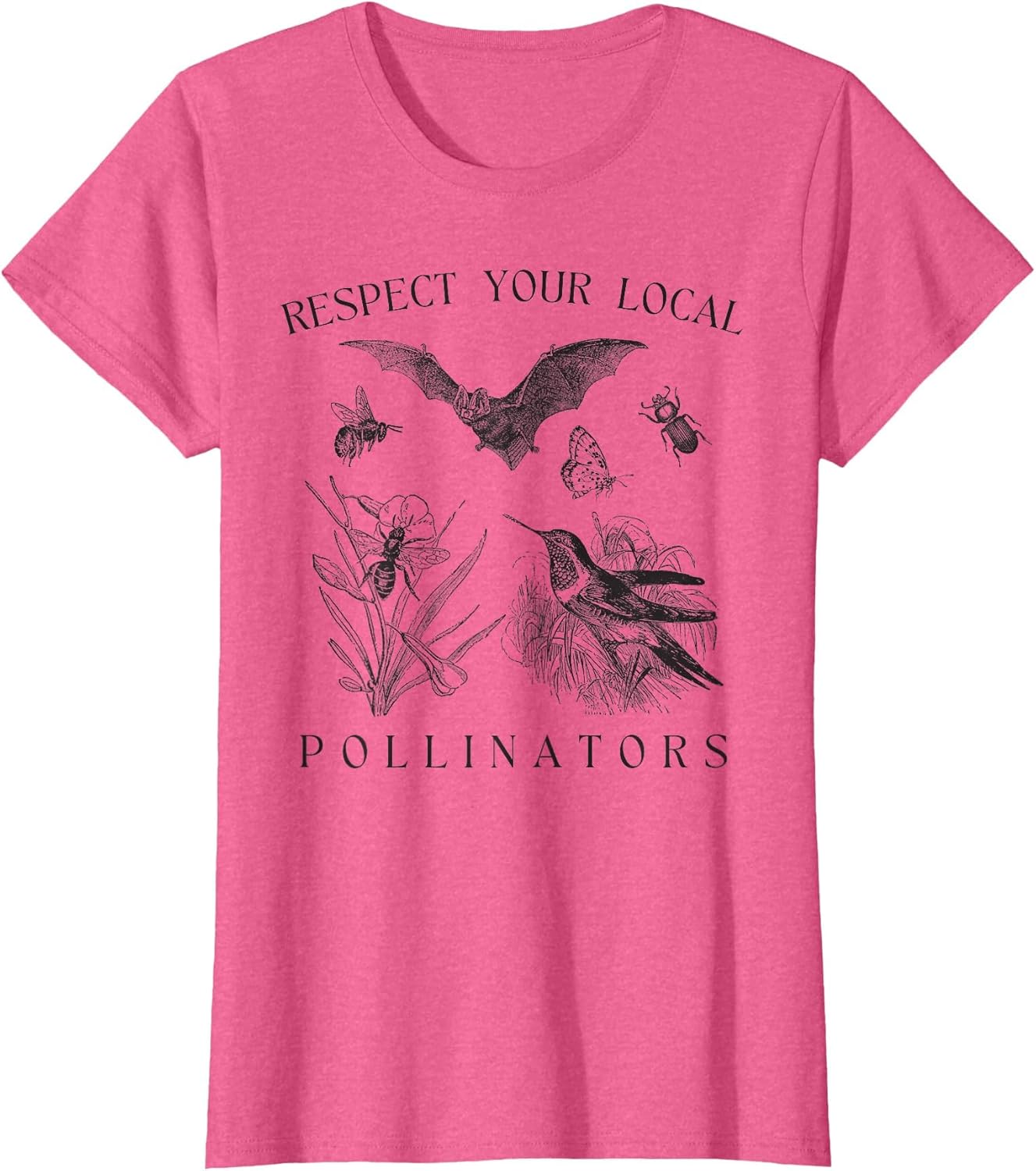 Respect Your Local Pollinators | Vintage Bug Protect Nature