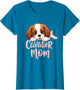 Cavalier Mom Dog King Charles Spaniel Mama Cute Puppy