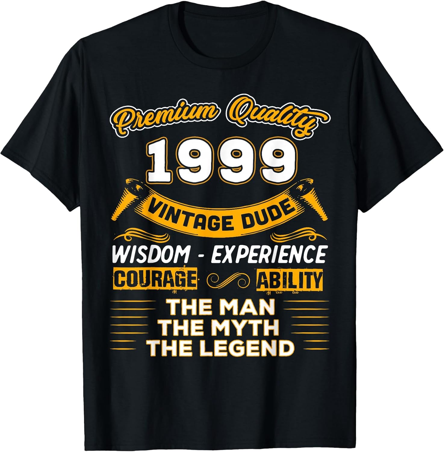 27th Birthday Gift Man Myth Legend Born in 1999 27 Yrs Old