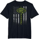 Camouflage Football Flag - Military Football Green Camo