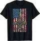 American Flag and F-18 Hornet - Patriotic Aviation Shirt