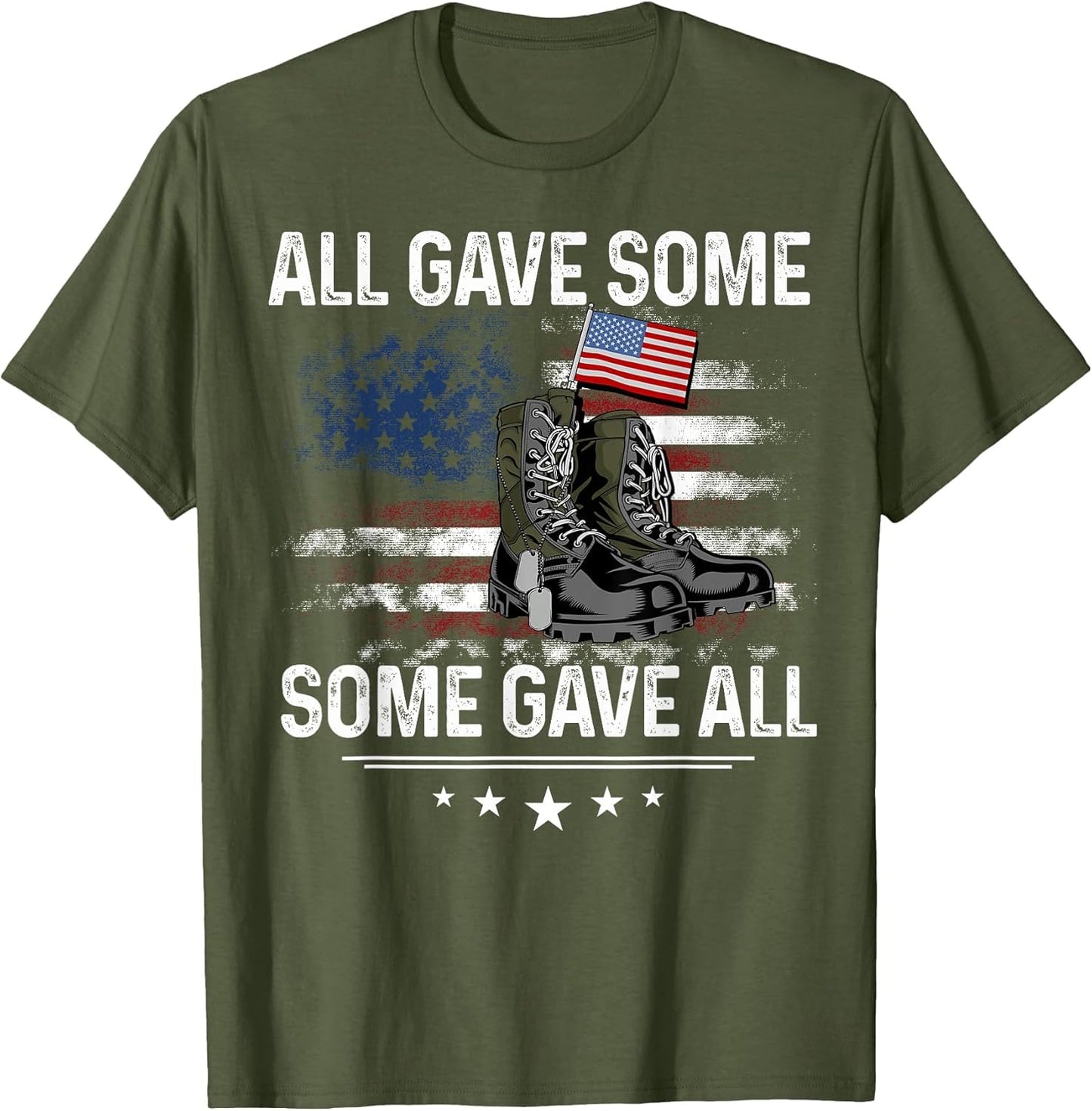 All Gave Some Some Gave All - Military Boots