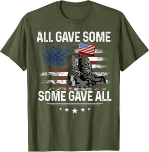 All Gave Some Some Gave All - Military Boots