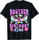 Brother of The Birthday Girl Rolling Skate Bday Family