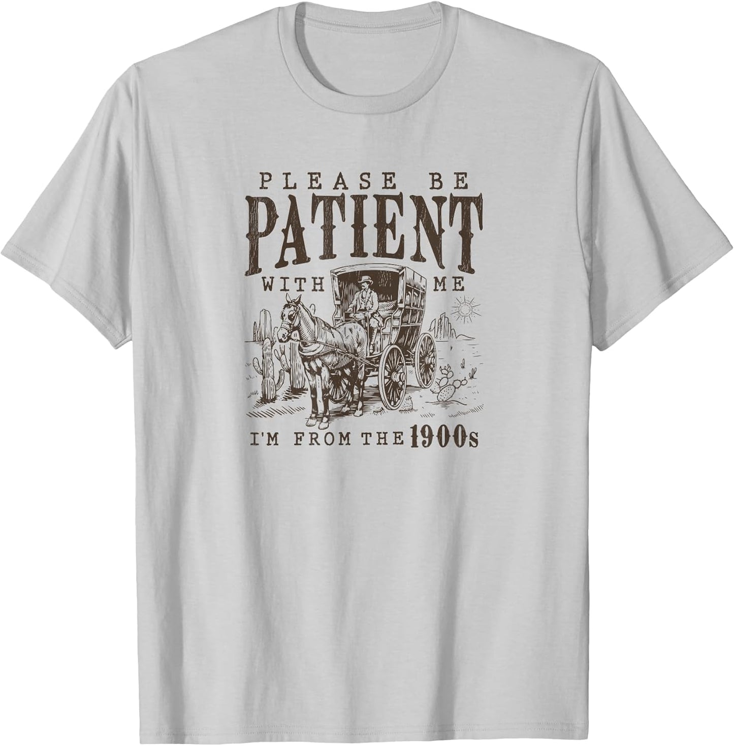 Please Be Patient I'm from The 1900s Funny Boomer Meme Print