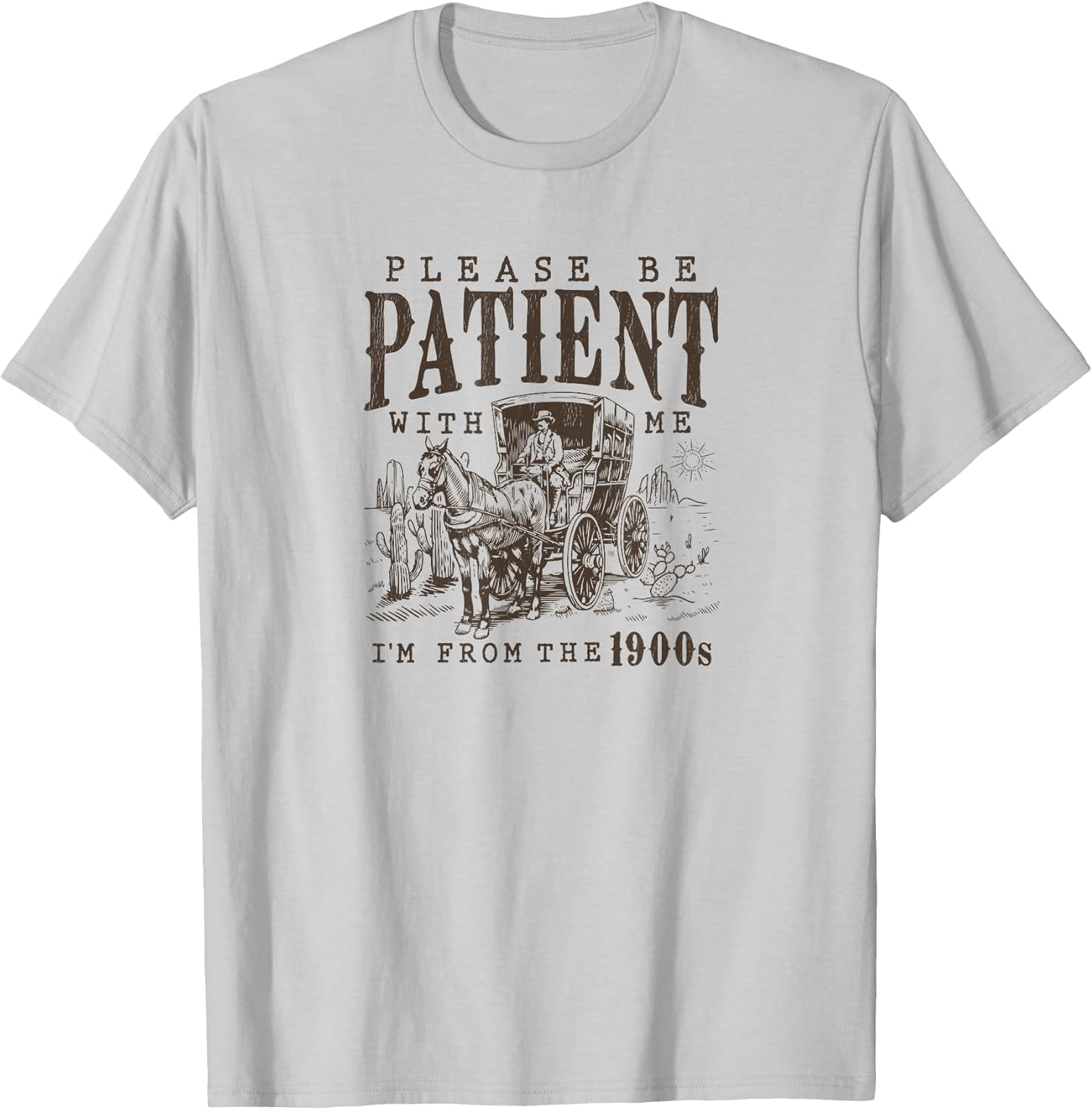 Please Be Patient I'm from The 1900s Funny Boomer Meme Print
