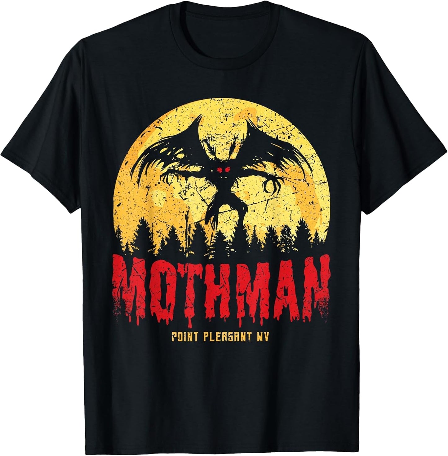 Mothman Cryptid Point Pleasant Gothic Cryptides Halloween