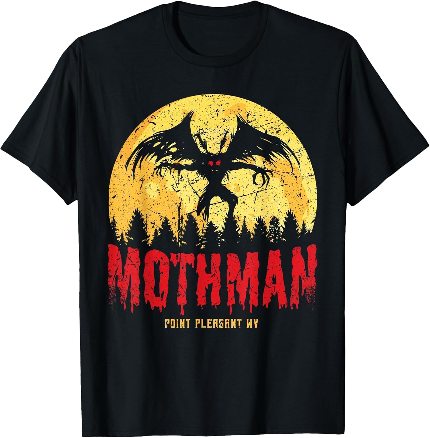 Mothman Cryptid Point Pleasant Gothic Cryptides Halloween