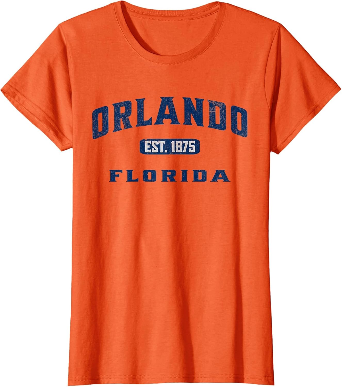 Vintage Athletic Souvenir Visit Orlando Florida